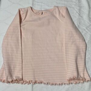 Pink Striped Long Sleeve Top 12-18mos